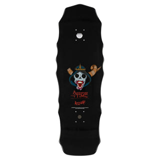 Welcome x Adventure Time Skateboard Deck The Lich on Widow Black Dip 10"