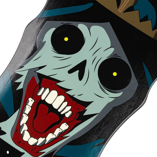 Welcome x Adventure Time Skateboard Deck The Lich on Widow Black Dip 10"