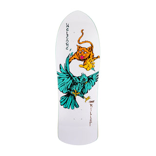 Welcome Skateboard Deck Miller Prequel on Crossbone White 10.0" x 30.88"