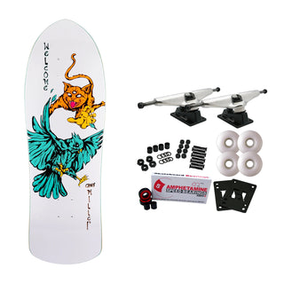 Welcome Skateboard Complete Miller Prequel on Crossbone White 10.0" x 30.88"