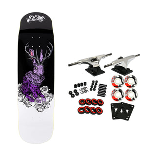 Welcome Skateboard Complete Thumper on Effigy Black/White 8.8" x 32.5"