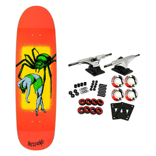 Welcome Skateboard Complete Widow on Atheme Coral 8.8" x 31.75"