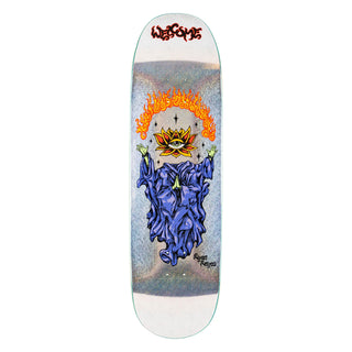 Welcome Skateboard Deck Reyes Rebirth on Baculus 2.0  Glitter Prism Foil 9.0" x 32.4"