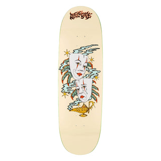 Welcome Skateboard Deck Wish on Boline 2.0 Egg Bones 9.5" x 33"