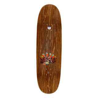 Welcome Skateboard Deck Wish on Boline 2.0 Egg Bones 9.5" x 33"