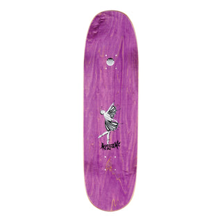 Welcome Skateboard Deck Dancer on Baculus 2 White/Gold Foil 9.0" x 33"