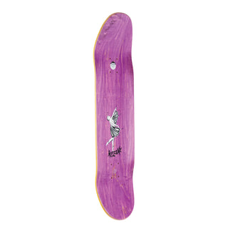 Welcome Skateboard Deck Dancer on Baculus 2 White/Gold Foil 9.0" x 33"