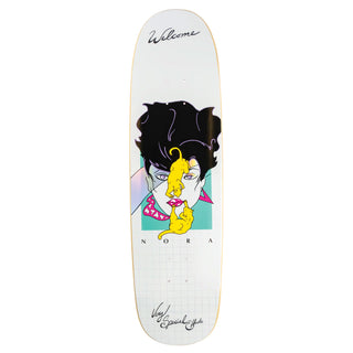 Welcome Skateboard Deck Special Effects on Sphynx White/Prism Foil 8.8" x 32.4"