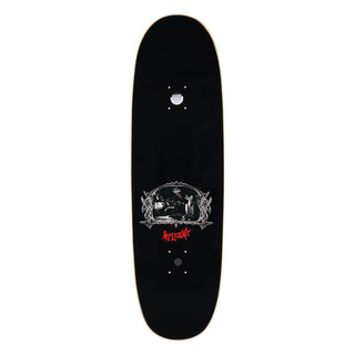 Welcome Skateboard Deck Trial on Boline 2.0 Black/Silver Foil 9.5" x 33.0"