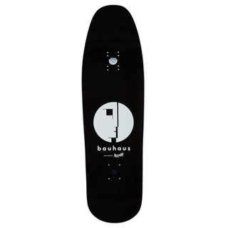Welcome Skateboards x Bauhaus Bela on Gaia White Deck 9.69" x 31.75"