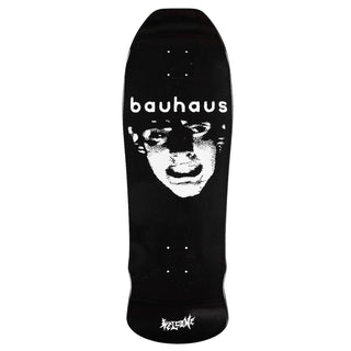 Welcome Skateboards x Bauhaus Mask on Early Grab Black Dip Deck 10.0" x 31.95"