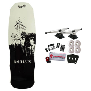 Welcome Skateboards x Bauhaus Portrait on Dark Lord Bone Complete 9.75" x 31.50"