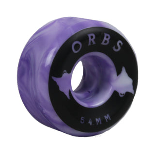 Welcome Wheels Orbs Specters Purple/White Swirl 54mm 99A