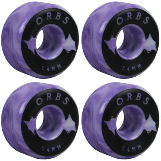 Welcome Wheels Orbs Specters Purple/White Swirl 54mm 99A
