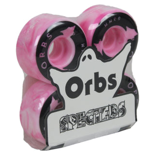 Welcome Wheels Orbs Specters Pink/White Swirl 53mm 99A