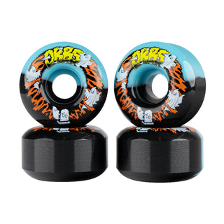 Welcome Skateboard Wheels Orbs Apparitions Splits Black/Blue 56mm 99A