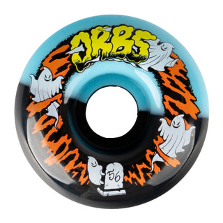 Welcome Skateboard Wheels Orbs Apparitions Splits Black/Blue 56mm 99A