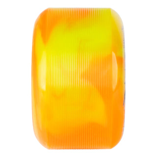 Welcome Skateboard Wheels Orbs Specters Green/Orange Swirl 52mm 99A