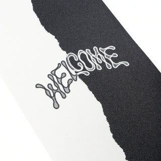 Welcome Skateboard Griptape Halfblood Black/White 9" x 33" Sheet