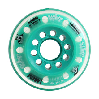 Labeda Whips Roller Hockey Wheel - Teal X-Soft 80mm - Single Wheel