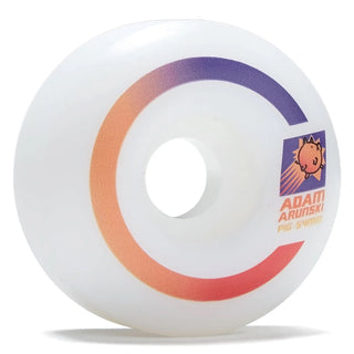 Pig Skateboard Wheels 54mm Adam Arunski Classic 99A White