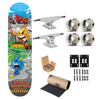 World Industries Skateboard Pickleball 8.25" Krux, Independent, Sml Upgrade