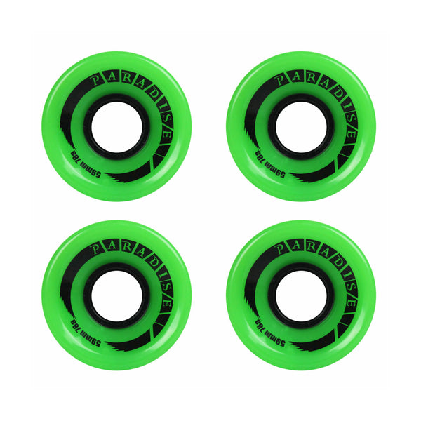 蘭丸 Paradise Cruiser Wheels - 59mm Green – TGM Skateboards