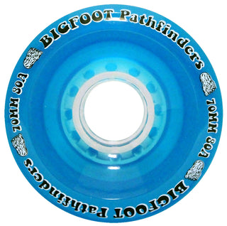 Bigfoot Longboard Wheels - 70mm 80a Pathfinders Blue
