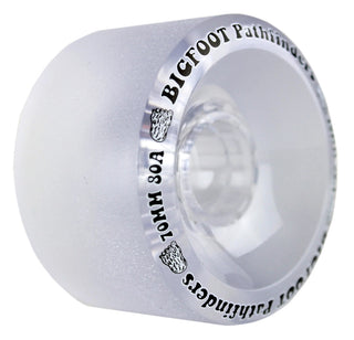 Bigfoot Longboard Wheels - 70mm 80a Pathfinders Clear