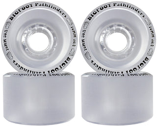 Paris Longboard Trucks, Wheels, Hardware, and Abec 7 Bearings Kit - V2 180 Raw + Bigfoot 70mm 80A Clear