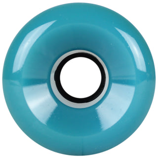 Blank Skateboard Longboard Wheels 78A USA Made Blue 64mm x 52mm