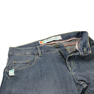 Matix Women's Pants 5 Pocket Slim Blue