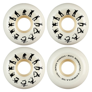 Bones Skateboard Wheels 52mm Paul Rodriguez Switch Heel X-Formula 95A