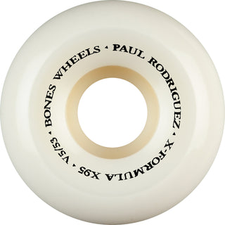 Bones Skateboard Wheels 53mm Paul Rodriguez Switch Heel X-Formula 95A