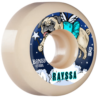 Bones Skateboard Wheels 52mm Rayssa Leal Slinky V5 99A STF Street Tech Sidecut