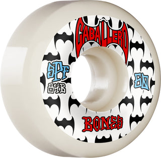 Bones Skateboard Wheels 60mm Caballero Cab Bats Sidecut SPF 84B (104A)