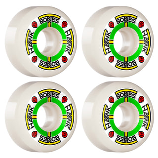Bones Skateboard Wheels 60mm Tony Hawk T-Bones White SPF 84B (104A)