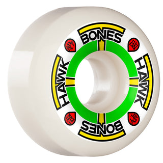 Bones Skateboard Wheels 60mm Tony Hawk T-Bones White SPF 84B (104A)