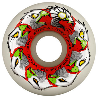 Bones Skateboard Wheels 58mm Tony Hawk Animation X-Formula 99A V5 Sidecut