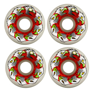 Bones Skateboard Wheels 60mm Tony Hawk Animation X-Formula 99A V5 Sidecut