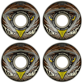 Bones Skateboard Wheels 60mm Tony Hawk Night Hawk SPF 84B (104A)