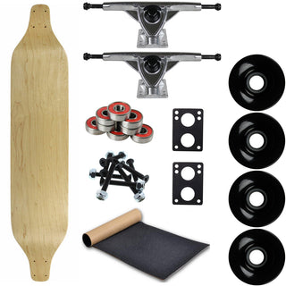 Moose Longboard Complete 8" x 40" Drop Down Natural