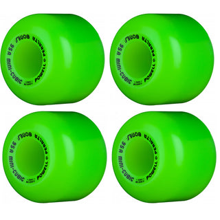 Independent Skateboard Package - 149 (8.5") Trucks, Powell Peralta Mini-Cubic Green Wheels, Amp 5 Bearings