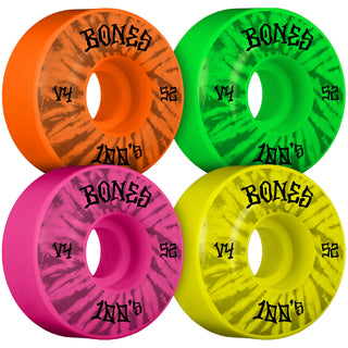 Independent Trucks 169 (9.125"), Bones 100's 52mm V4 #5 Party Wheels/Bearings/Hardware