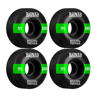 Independent Trucks 169 (9.125"), Bones 100's 54mm V4 #14 Black Wheels/Bearings/Hardware