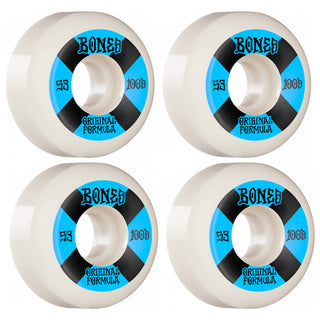 Independent Trucks 169 (9.125"), Bones 100's 53mm V5 #4 White Wheels/Bearings/Hardware