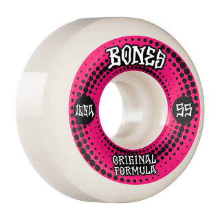 Krux Skateboard Trucks K5 8.0" Kit Bones 55mm V5 OG White Wheels/Bearings/Hardware