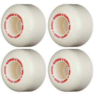 Powell Peralta Skateboard Wheels 54mm x 36.5mm Dragon Formula 93A Nano Cubic Off White