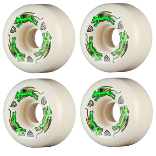 Powell Peralta Skateboard Wheels 54mm x 34mm Dragon Formula 88A AV6 Nano Rat Off White
