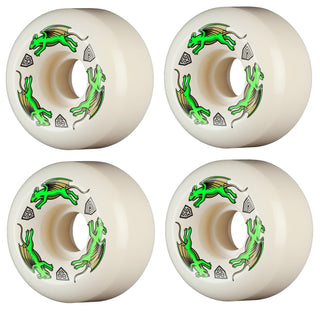 Powell Peralta Skateboard Wheels 56mm x 36mm Dragon Formula 88A AV6 Nano Rat Off White